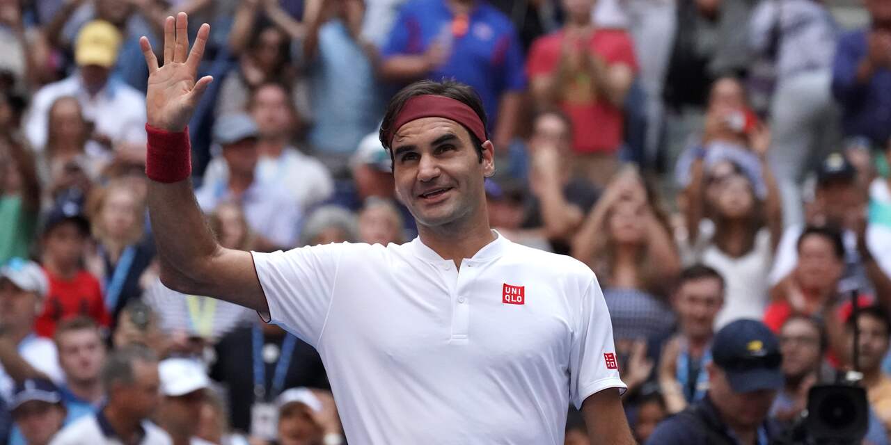 Federer plaatst zich ten koste van Kyrgios voor vierde ronde US Open