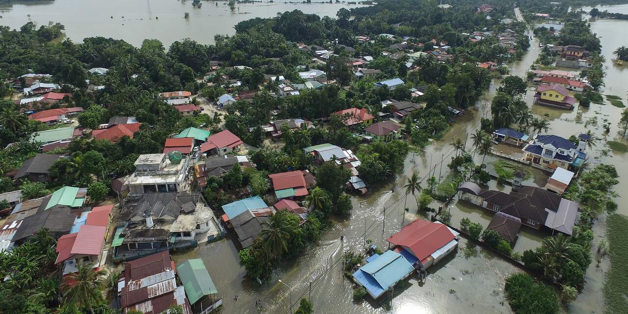 Zeker 25 doden bij overstromingen in Thailand