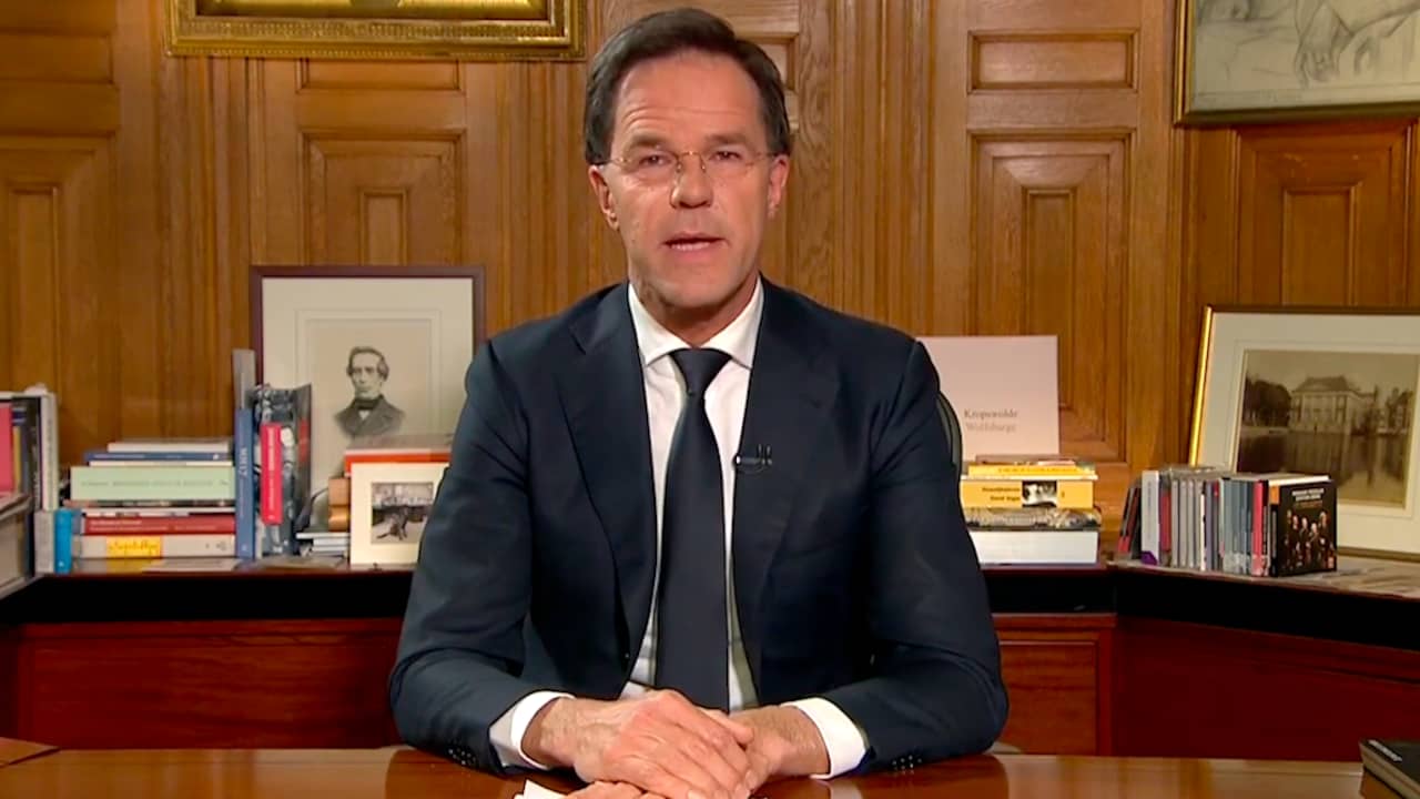 Beeld uit video: De belangrijkste momenten uit de toespraak van Rutte