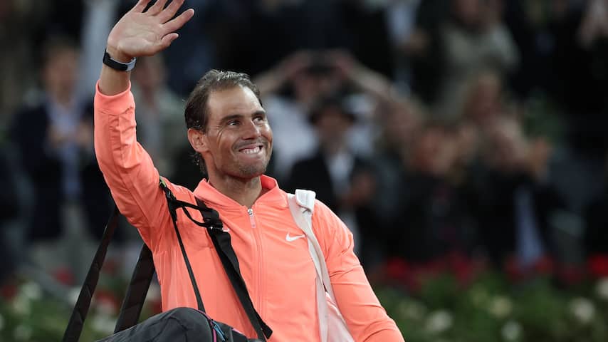 Dankbare Nadal neemt uitschakeling voor lief na 'speciale week' in Madrid