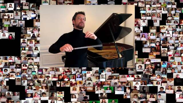 Zevenhonderd kinderen vormen virtueel koor en zingen aria Nessun dorma