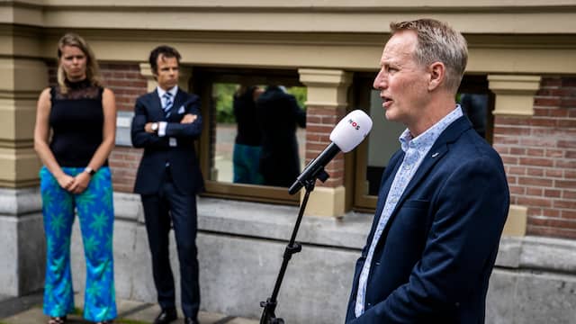 Vincent Wevers geeft zijn reactie na de uitspraak.