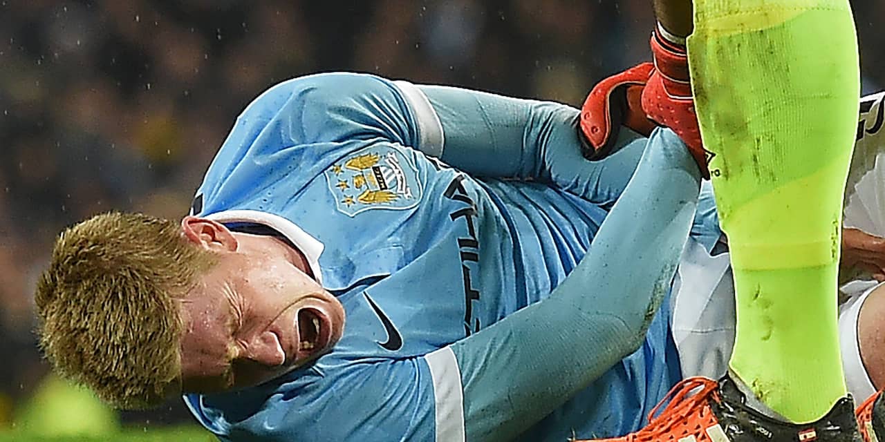 Manchester City vreest zware blessure De Bruyne