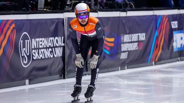 Sjinkie Knegt sluit de WK af zonder individuele finaleplek.