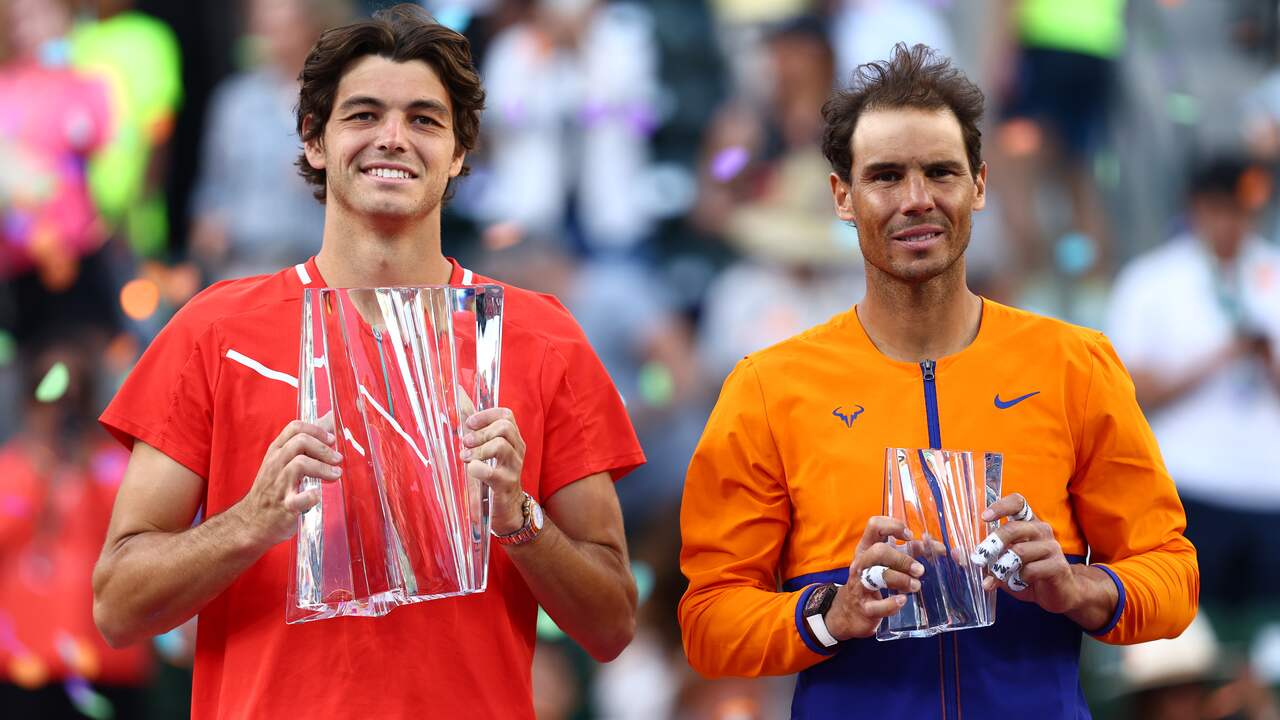Taylor Fritz was in de finale van het Masters-toernooi in Indian Wells verrassend te sterk voor Rafael Nadal.