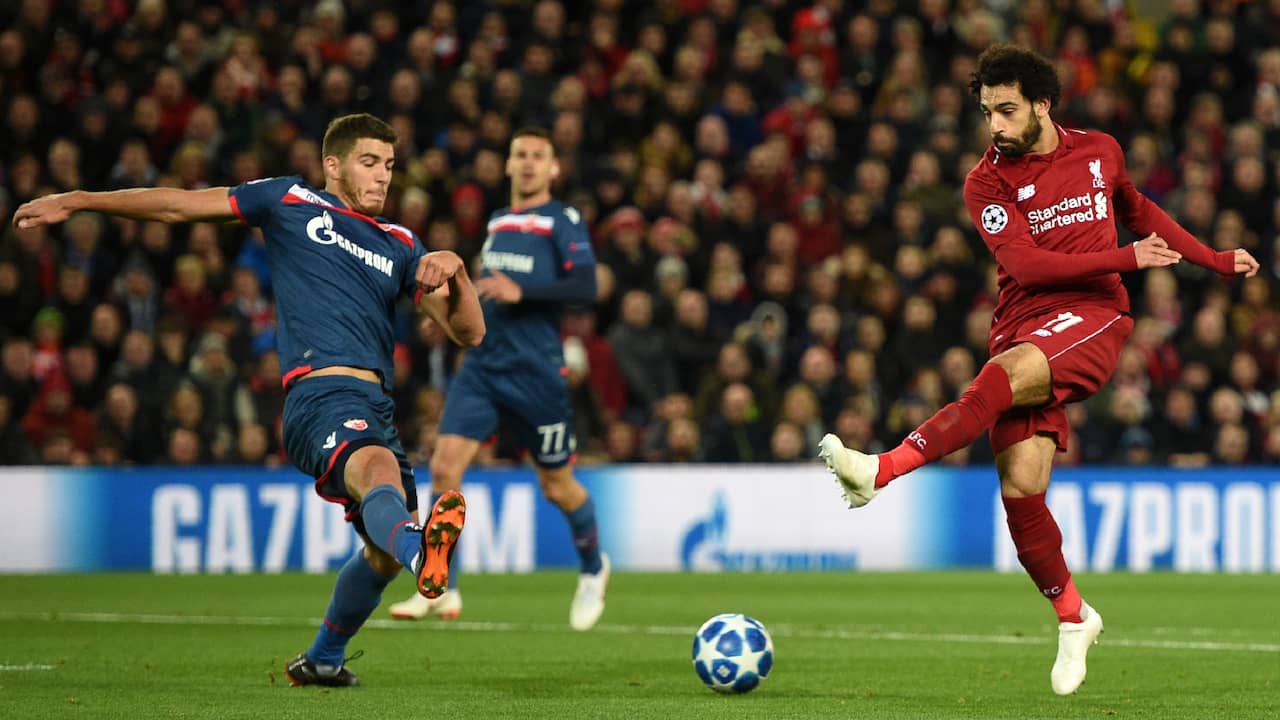 Samenvatting Liverpool-Rode Ster Belgrado (4-0)