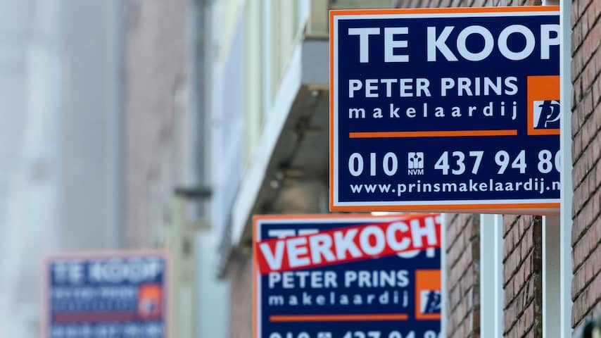Kadaster registreert ruim een kwart meer verkochte huizen