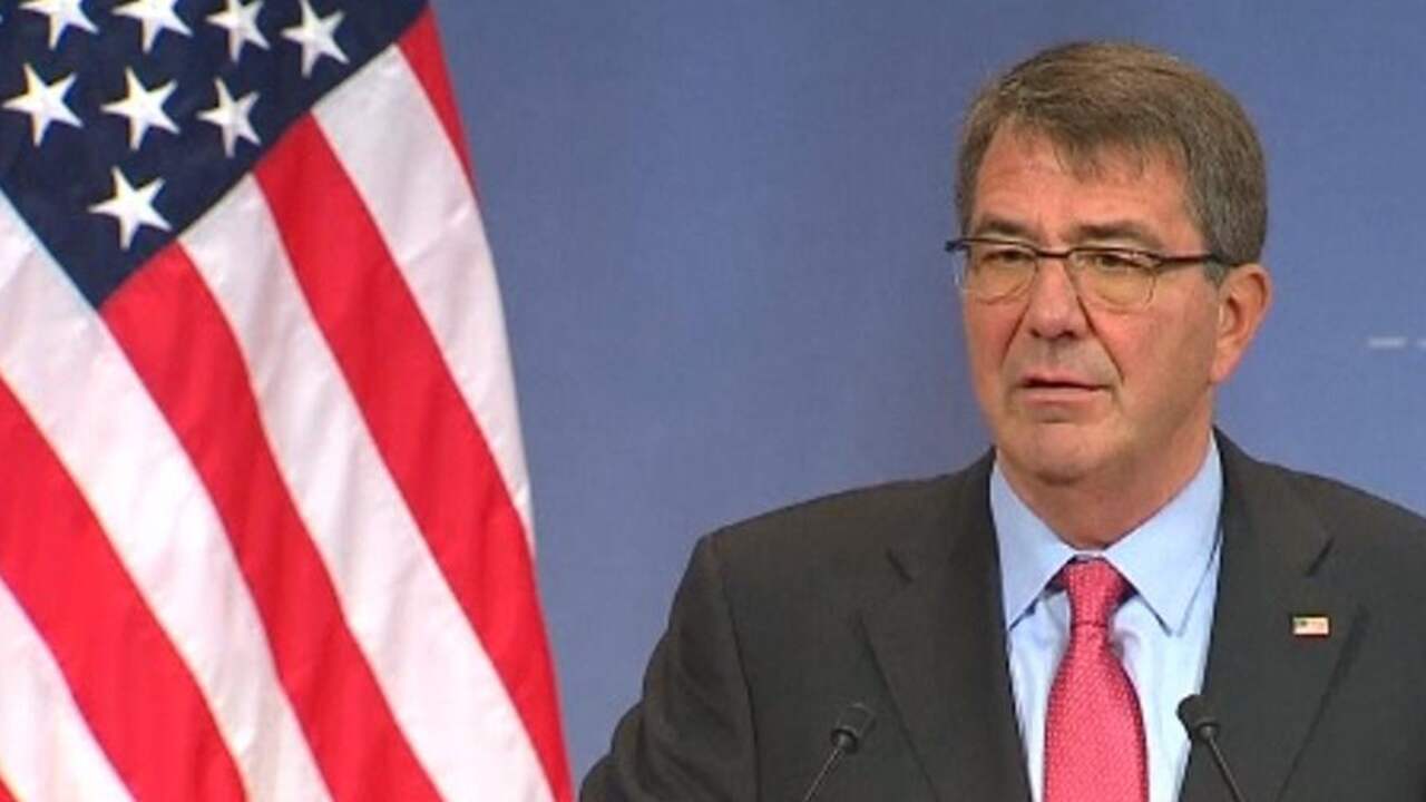 Reactie Ash Carter op Marinemissie NAVO tegen mensensmokkel