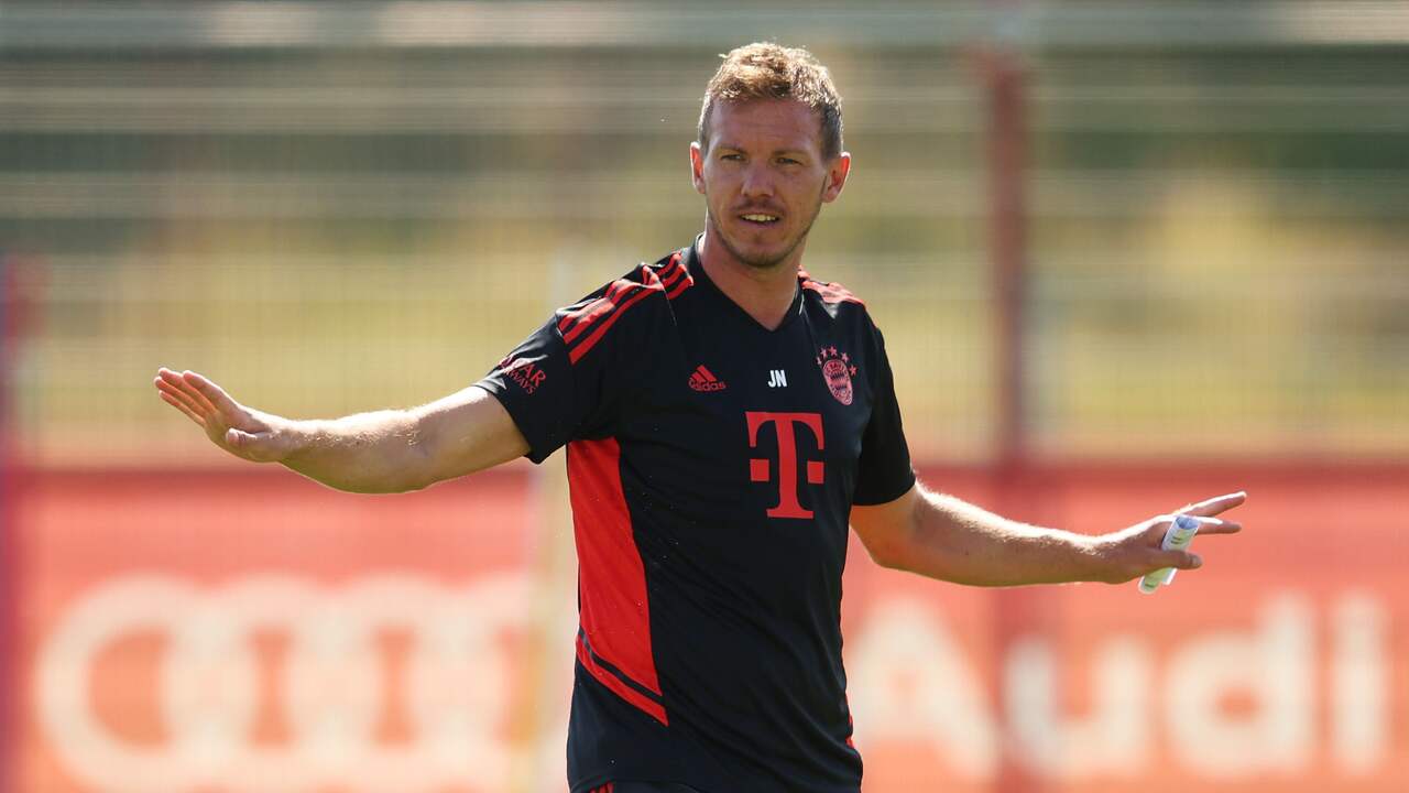 Julian Nagelsmann muss in dieser Saison auf Robert Lewandowski verzichten.