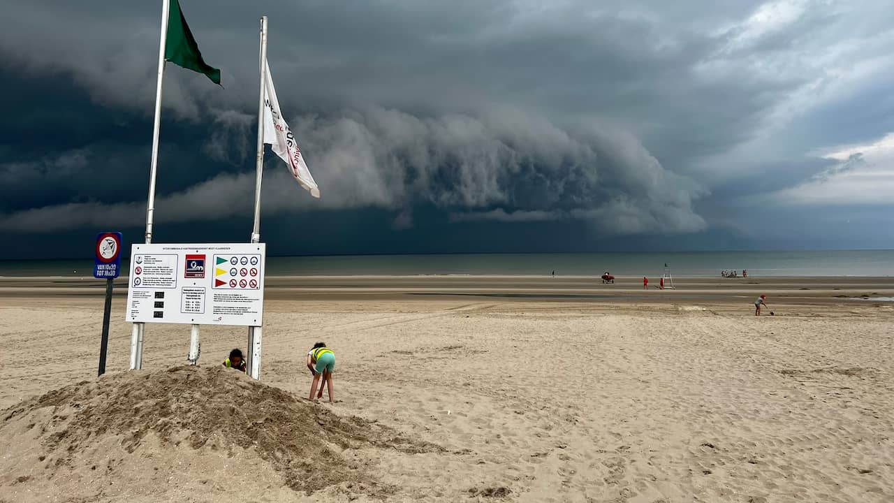 In Bijna Het Hele Land Code Oranje Vanwege Zware Onweersbuien ...