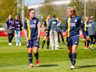 FC Twente Vrouwen laat met gelijkspel in Utrecht eerste kans op titel liggen