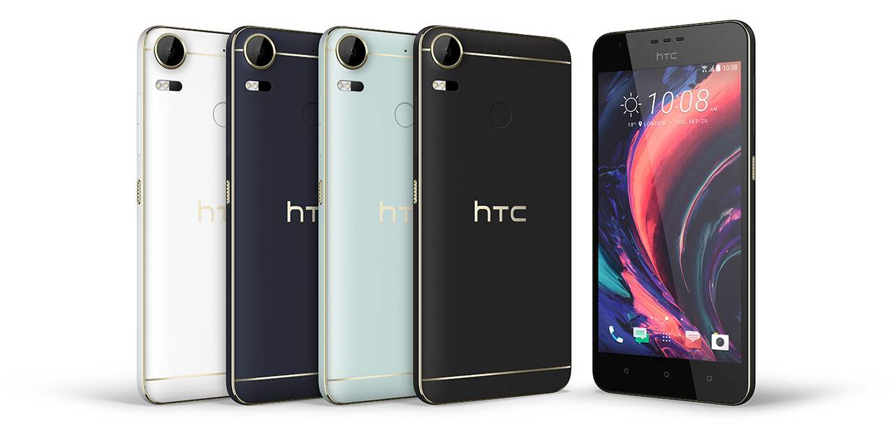 HTC toont nieuwe Desire-telefoons in 'art deco-stijl'