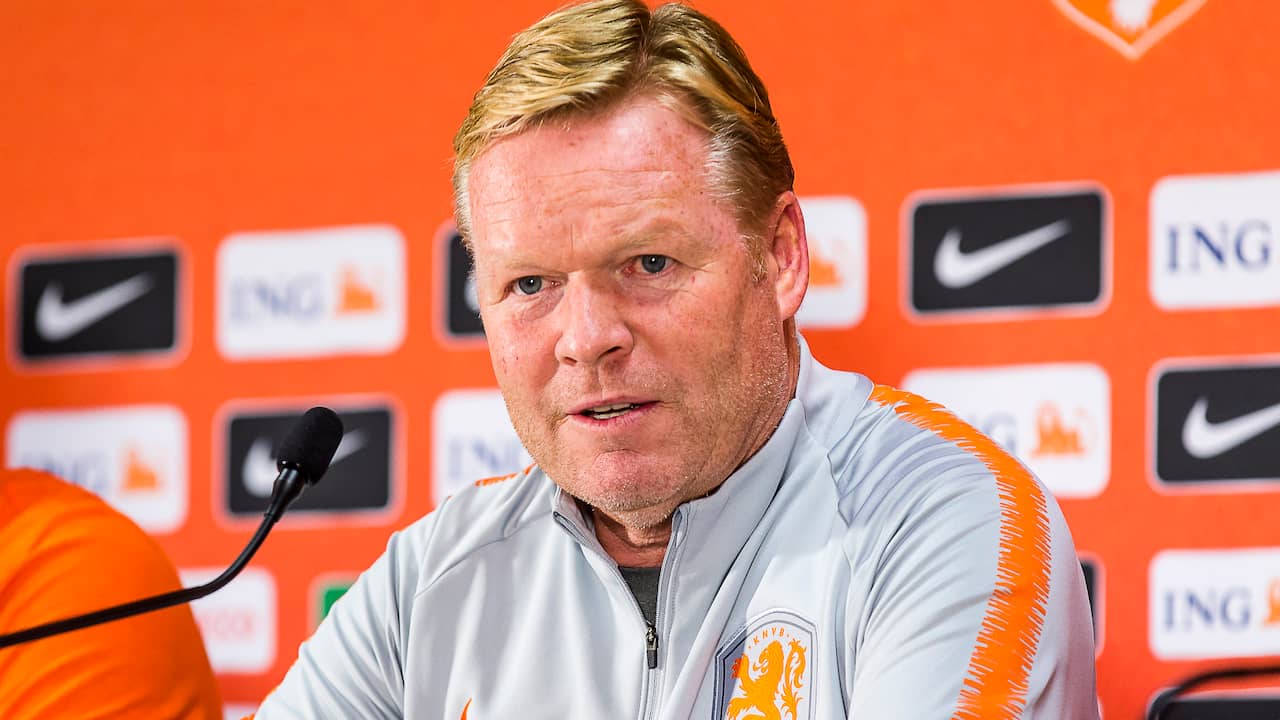 Livestream: Persconferentie bondscoach Ronald Koeman | NU ...