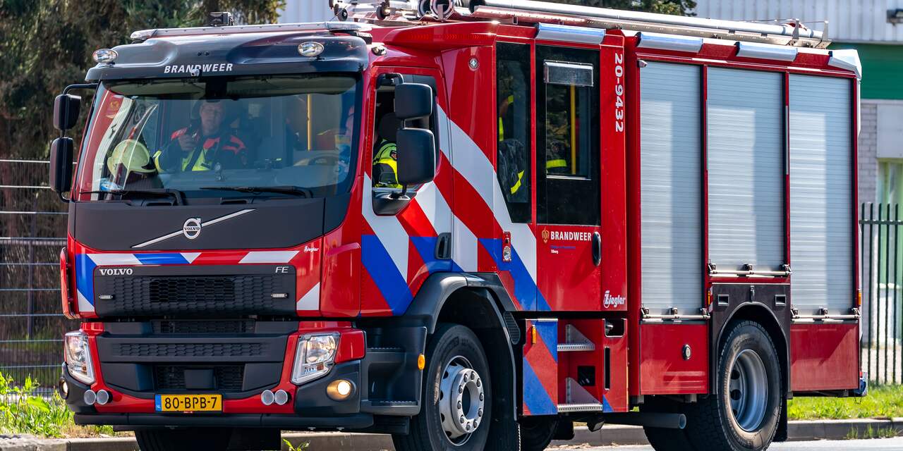 Brand breekt uit in telecommuseum in Rotterdamse wijk Oude Noorden