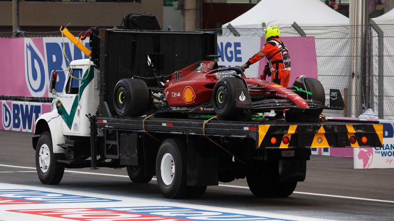 Leclerc cade nelle seconde prove libere del GP del Messico, Russell il più veloce nei test delle gomme |  Formula 1