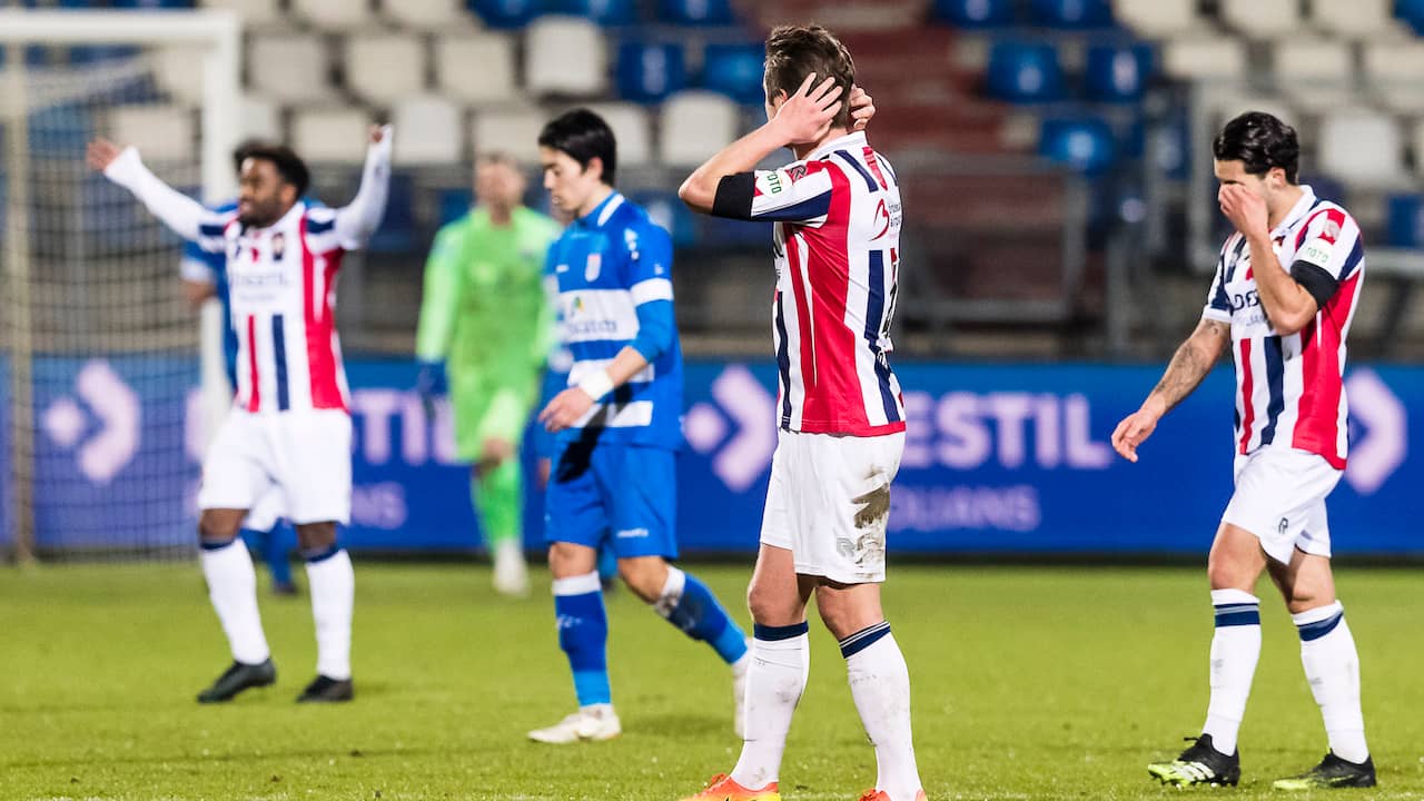 Willem II verloor afgelopen vrijdag mede door een later geseponeerde rode kaart met 1-3 van PEC Zwolle.