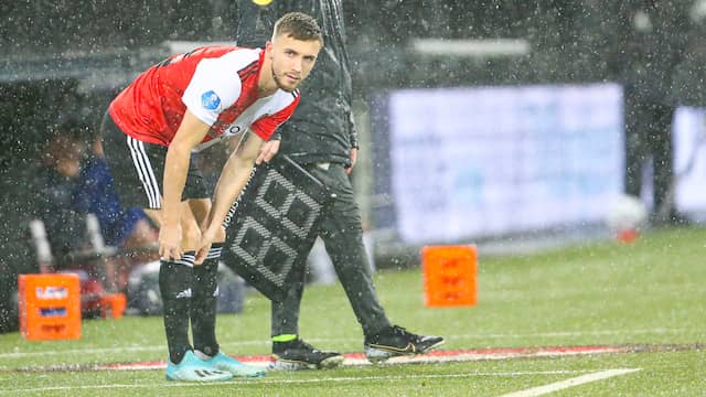 Dylan Vente speelde dit seizoen slechts twaalf minuten in de Eredivisie, thuis tegen sc Heerenveen in december.