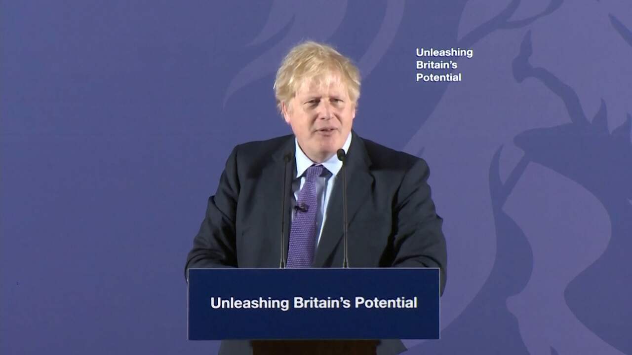 Boris Johnson onthult eerste plannen na Brexit
