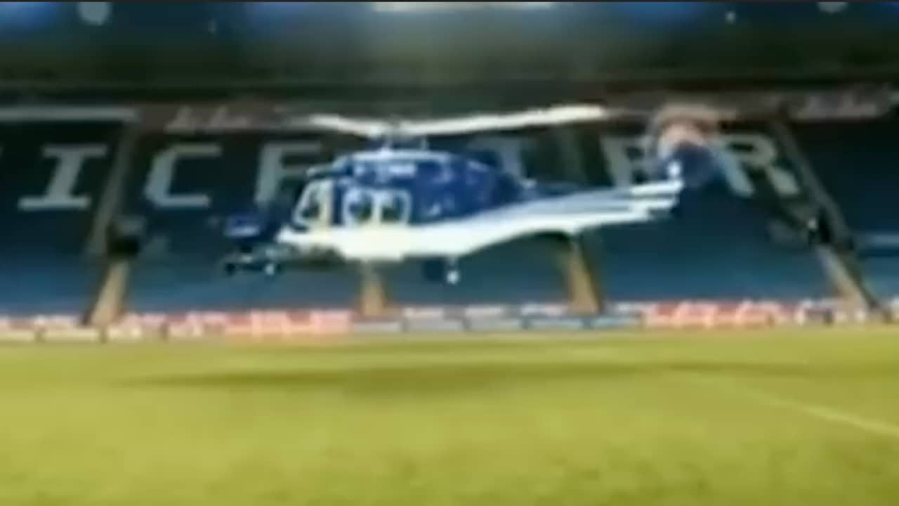 Beeld uit video: Nieuw beeld toont helikopter vlak voor fatale crash Leicester