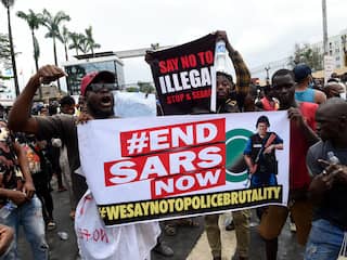 Grote demonstraties in Nigeria tegen politiegeweld na dood man