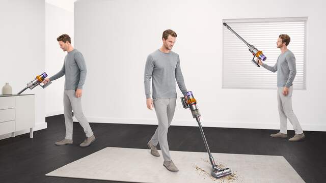 De Dyson V15 steelstofzuiger
