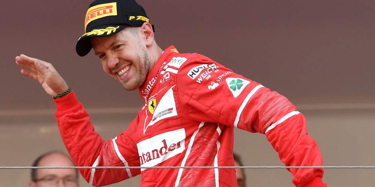 Vettel ontkent dat strategie voor zege in Monaco vooraf gepland was