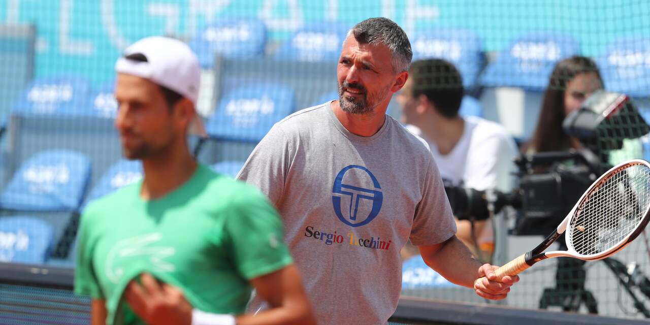 Ook Djokovic' coach Ivanisevic test positief op coronavirus