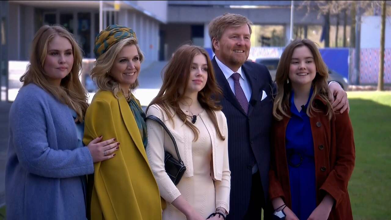 Beeld uit video: Zo verliep het bezoek van de koninklijke familie aan Eindhoven