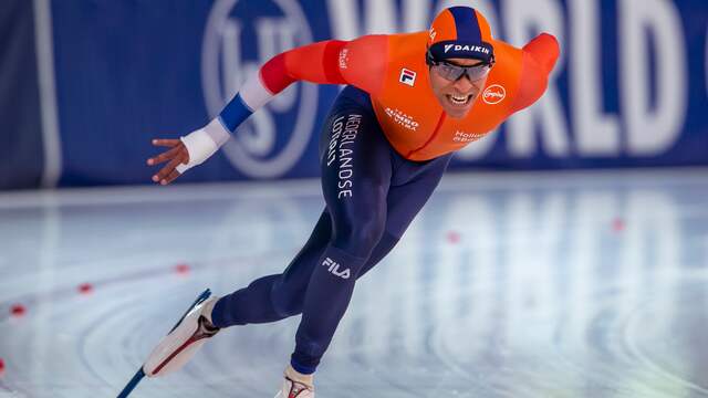 Dai Dai N'tab zette zijn beste prestatie van het wereldbekerseizoen neer.