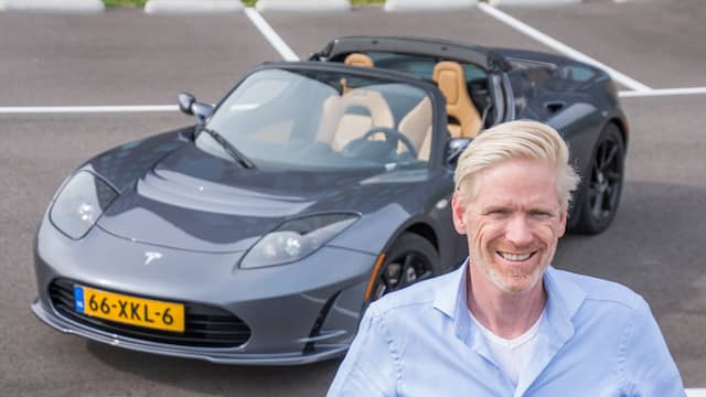 Eric van Leeuwen is niet alleen fan van Tesla, maar ook van Lotus.