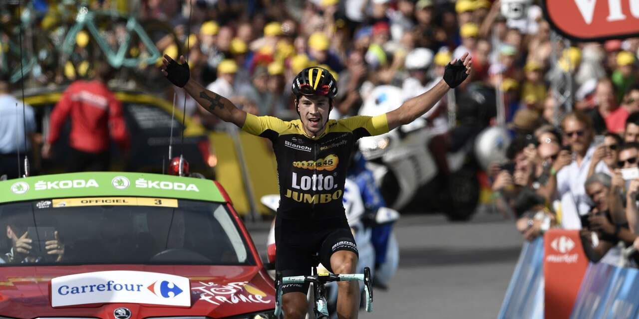 Roglic bezorgt Lotto-Jumbo eerste ritzege ooit in Tour, Froome blijft leider