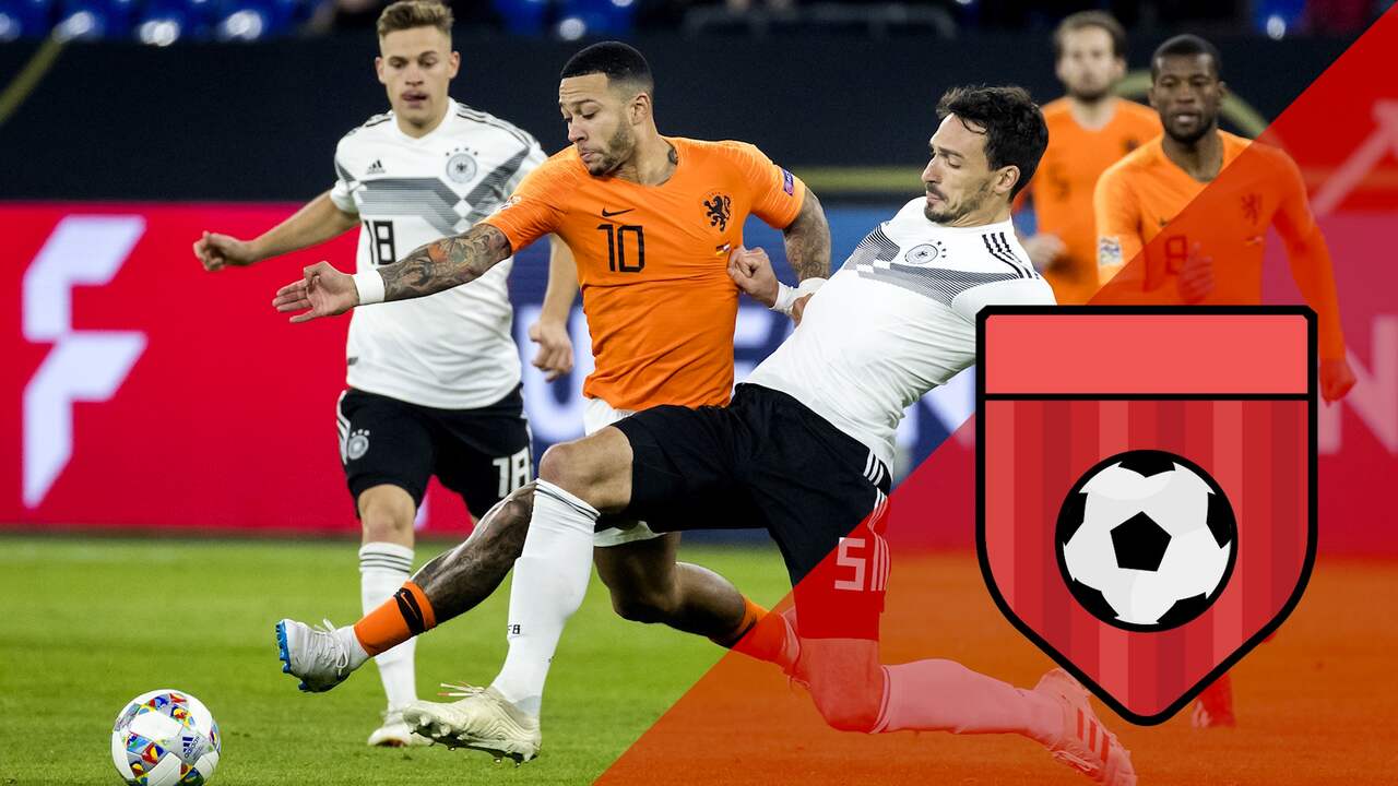 Beeld uit video: Vooruitblik: 'Oranje bij winst op Duitsland met half been op EK'