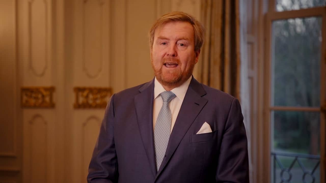 Beeld uit video: Koning legt uit waarom Gouden Koets voorlopig niet rijdt