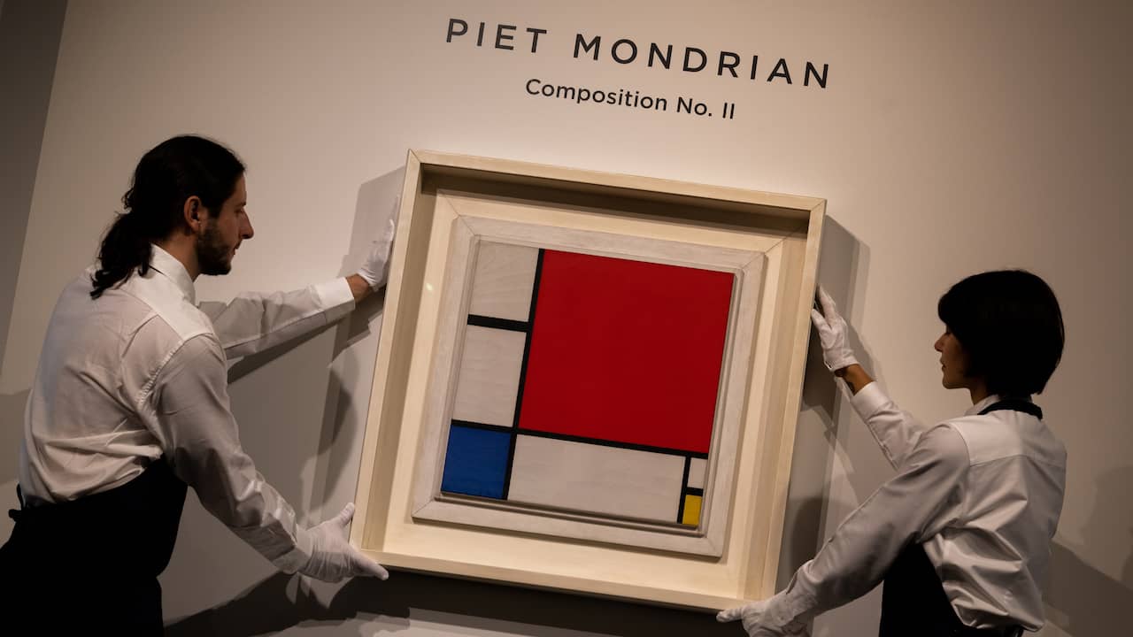 Piet Mondrian Artwork Auctioned for Record  Million |  Book & Culture