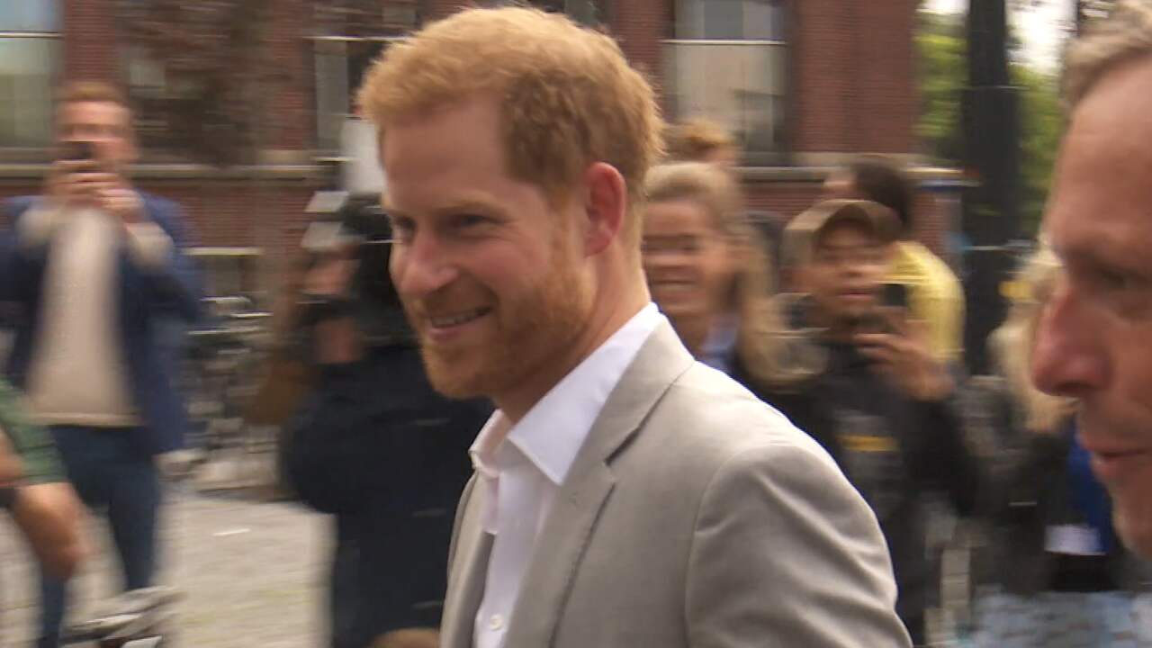 Prins Harry arriveert voor kort bezoek in Amsterdam