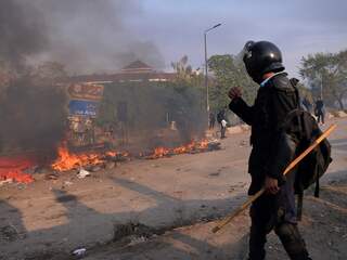 Politie Pakistan botst op grote schaal met islamistische betogers