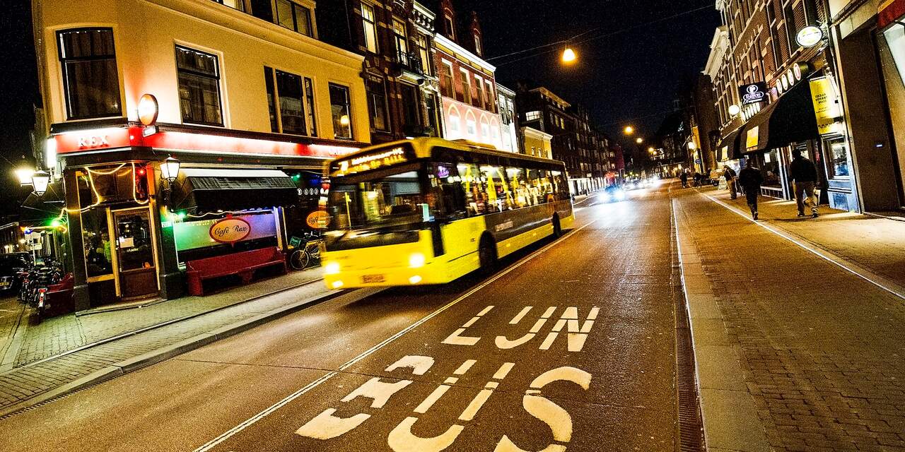 Nachtbussen gaan voorlopig nog niet rijden in Breda