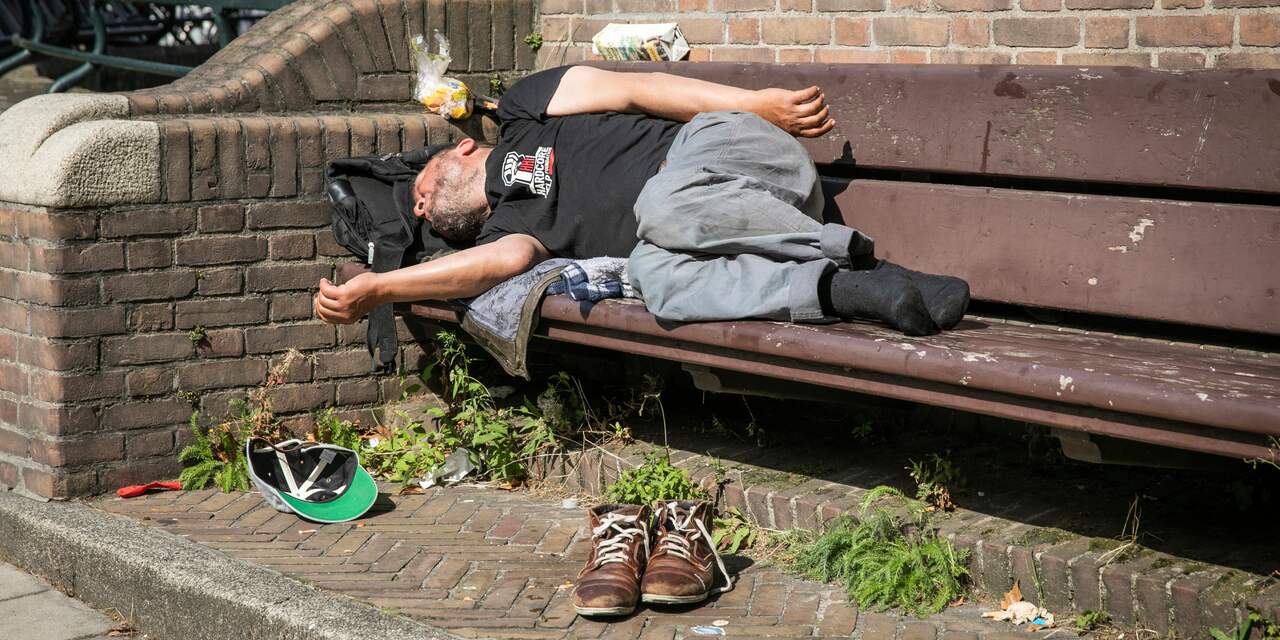 Aantal daklozen in Nederland na jaren van stijging weer iets gedaald