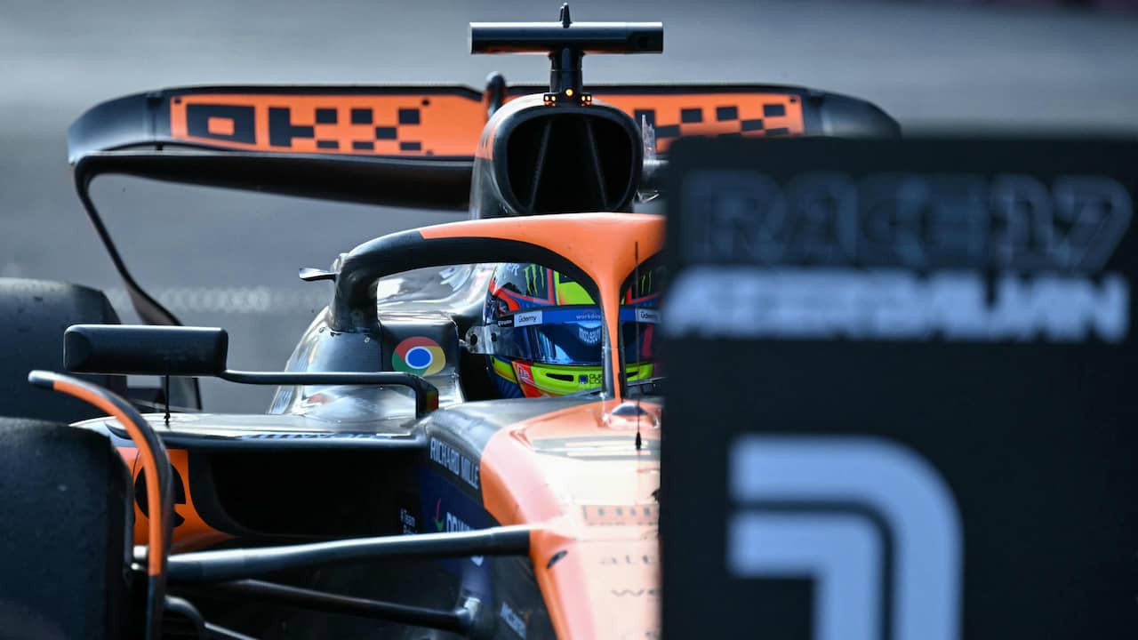 Beeld uit video: Piastri wint na spectaculaire slotfase in Bakoe, Verstappen vijfde