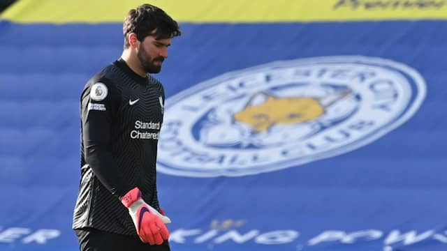 Alisson Becker ging bij de 2-1 in de fout.