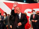 SPD van Olaf Scholz lijkt nipt Duitse parlementsverkiezingen te winnen