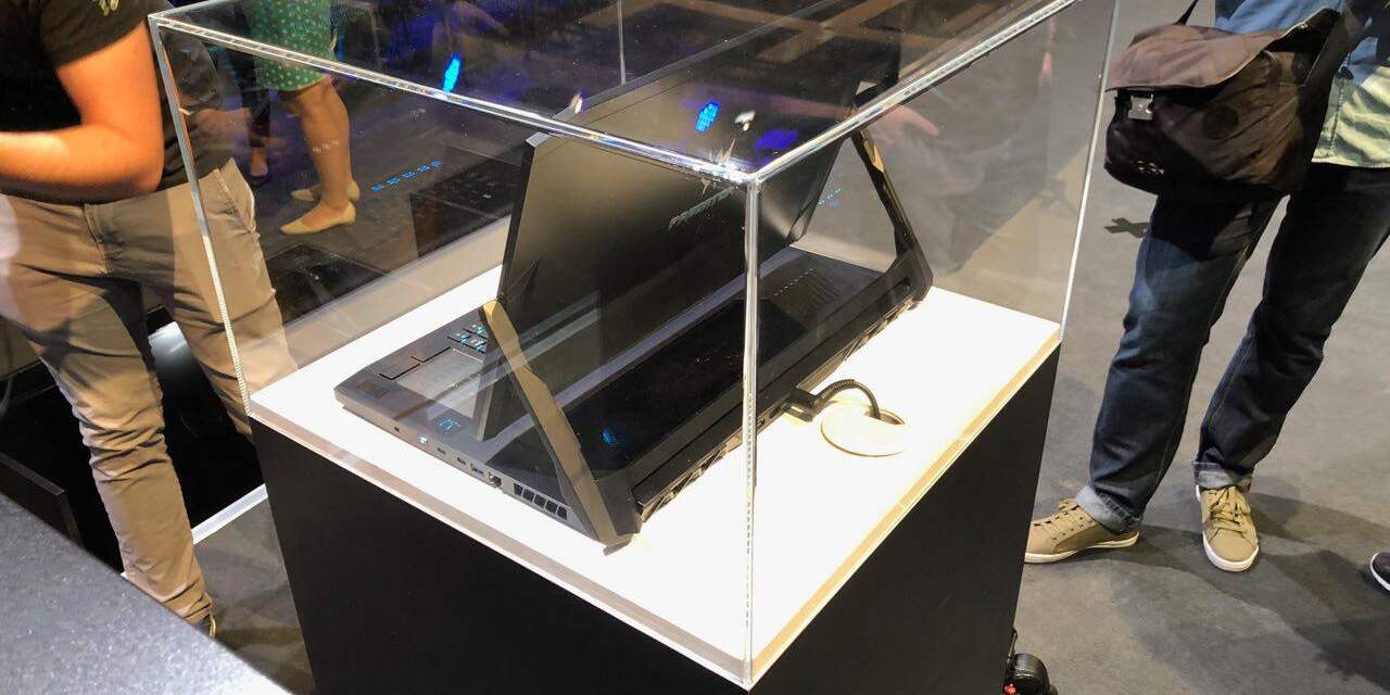 Acer toont gaminglaptop met kantelbaar scherm