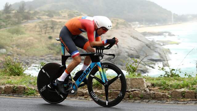 In Rio de Janeiro eindigde Tom Dumoulin als tweede in de olympische tijdrit.