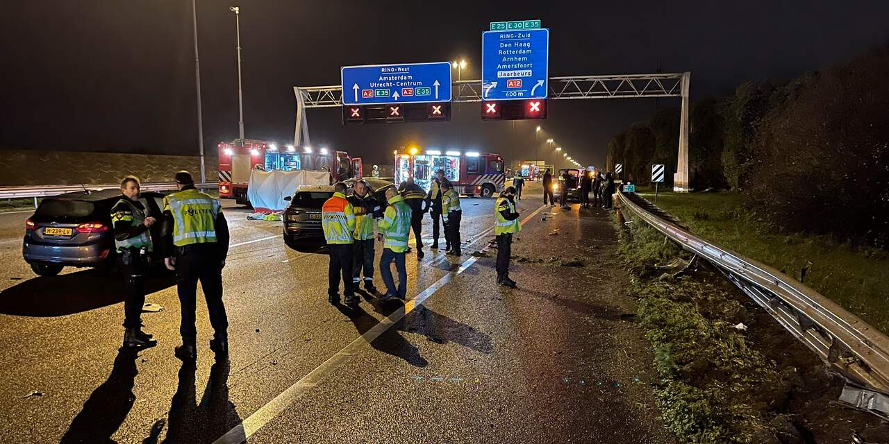Politie verricht nog twee arrestaties na dodelijk ongeval op A2 bij Nieuwegein
