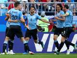 Uruguay gaat door de zege als groepswinnaar verder.