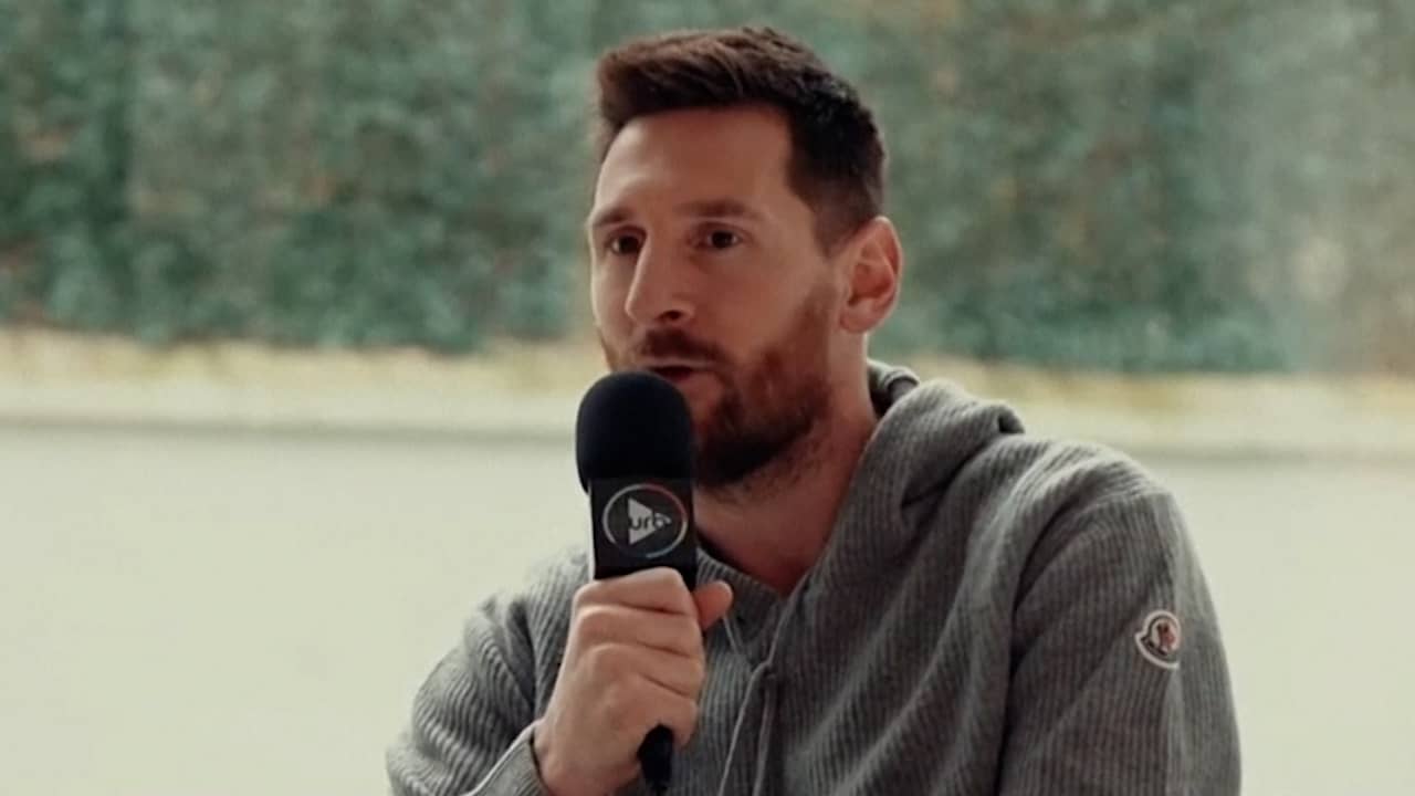 Beeld uit video: Messi niet trots op gedrag in duel met Oranje
