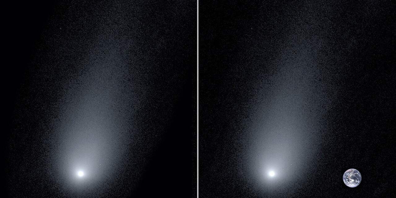 Astronomen maken nieuwe 'close-up' van komeet uit ander planetenstelsel