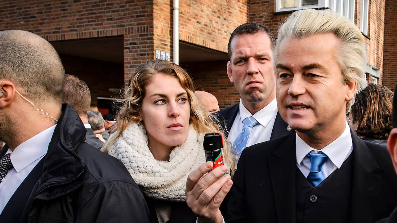 Wilders: 'Als de kogel komt staan de letters PvdA erop'