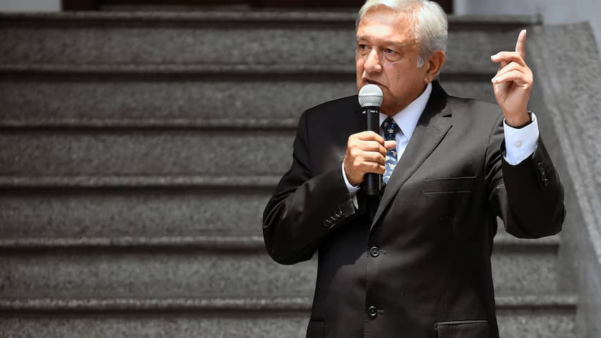 Mexicaanse president schaft bewapende beveiliging af ondanks drugsgeweld