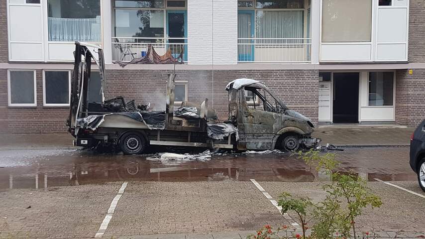 Twaalf appartementen Eindhoven ontruimd om brand met drugsafval